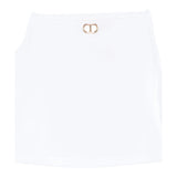 Twinset Top Maniche Ricamate Tinta Unita per Bambina 251GJ2QR9 BIANCO TWINSET 