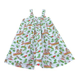 Moschino Abito Tinta Unita con Fantasia per Bambina HDV0HF BIANCO MOSCHINO 