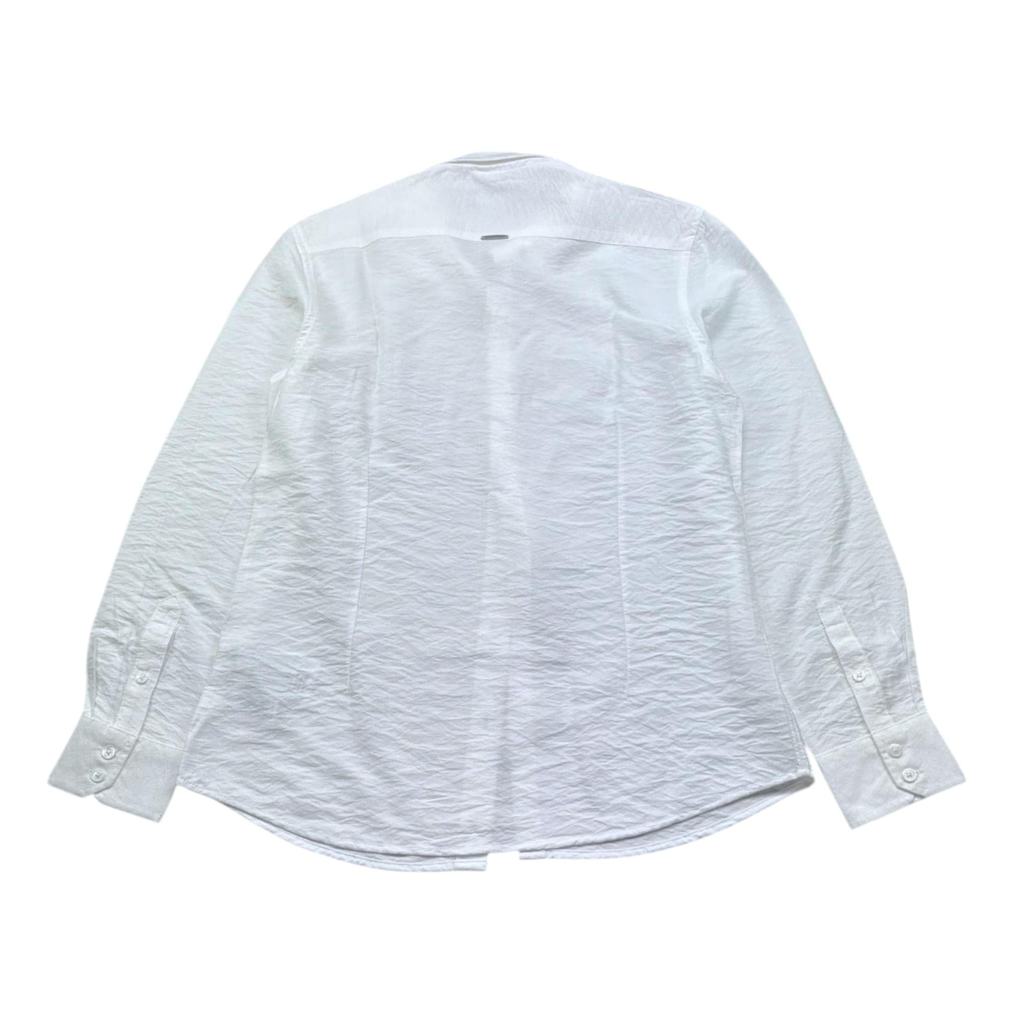 Antony Morato Camicia Tinta Unita Manica Lunga per Bambino MKSL00297 BIANCO ANTONY MORATO 