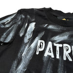 Patriot T-Shirt Girocollo tinta unita con Stampa Nero per Bambino 00714 NERO PATRIOT 