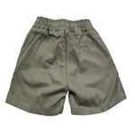 Manuel Ritz Bermuda Tinta Unita con Elastico In Vita per Bambino MR3118 VERDE MANUEL RITZ 