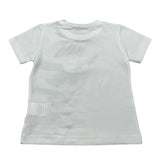 J.O. Milano T-Shirt Girocollo Tinta Unita con Stampe per Neonato 576N3 BIANCO J.O. MILANO 