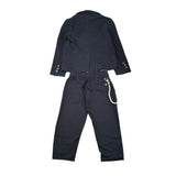 Please Completo 2 Pezzi Giacca-Pantalone per Bambino EB00000973 NERO PLEASE 