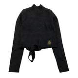 REFRIGIWEAR maglia mezzo collo tinta unita Nero per Bambina RWG915 NERO REFRIGIWEAR 