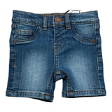 Guess Bermuda Tinta Unita In Denim per Neonato N4RD12D52Z0X BLU GUESS 