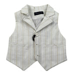 Emanuel Pris Gilet Tinta Unita per Neonato EPC2090N PANNA EMANUEL PRIS 