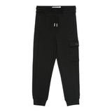 Calvin Klein Pantalone Tuta Tinta Unita per Bambino IB0IB02409Q NERO CALVIN KLEIN 