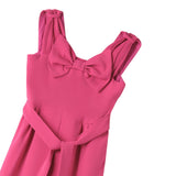 Sarabanda Tuta Intera Tinta Unita Giromanica per Bambina 08521 FUXIA SARABANDA 