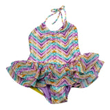 F**K Costume Intero Multicolor con Fantasia per Neonata FJ25B2A13MKX51 LILLA F**K 