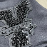 YES LONDON felpa con bottoni tinta unita con maniche in contrasto Nero per Neonato JR5071X NERO YES LONDON 