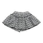 Alice Pi Short Bicolore con Ricami Bianco/Nero per Neonata S231401 BIANCO/NERO ALICE PI 