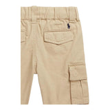 Ralph Lauren Bermuda Tinta Unita con Elastico In Vita per Bambino 23290155001 SABBIA RALPH LAUREN 