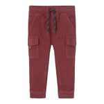 BOBOLI pantalone in velluto tinta unita con elastico in vita Ruggine per Neonato 339072 RUGGINE BOBOLI 