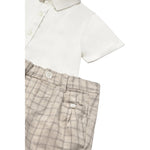 Mayoral Completo 2 Pezzi Camicia-Bermuda per Bambino 1251J BIANCO MAYORAL 