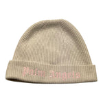 PALM ANGELS cappello tinta unita con logo Panna per Bambina PGCL005F PANNA PALM ANGELS 