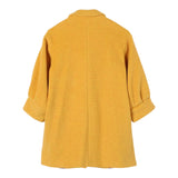 SIMONETTA cappotto tinta unita Senape per Bambina SV2A00X SENAPE SIMONETTA 