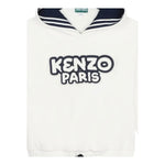 Kenzo Felpa Girocollo Tinta Unita con Stampa per Bambina K60243 BIANCO KENZO 