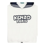 Kenzo Felpa Girocollo Tinta Unita con Stampa per Bambina K60243 BIANCO KENZO 