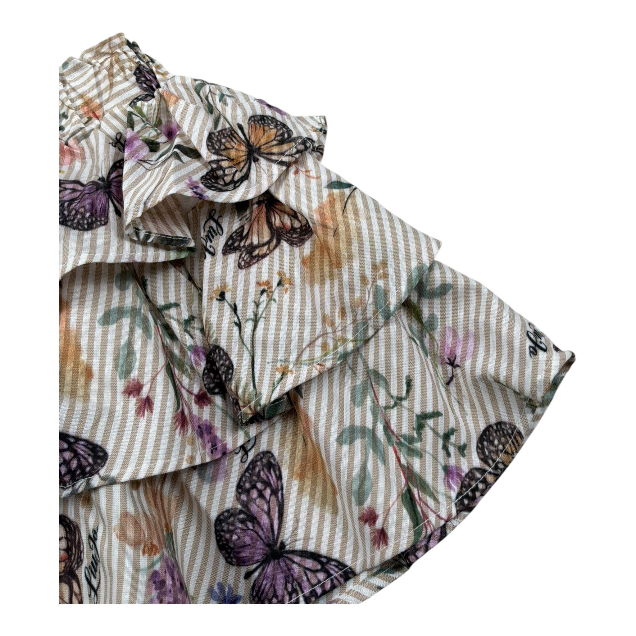 Liu Jo Gonna Fantasia A Righe  per Neonata KA5139N BEIGE LIU JO 