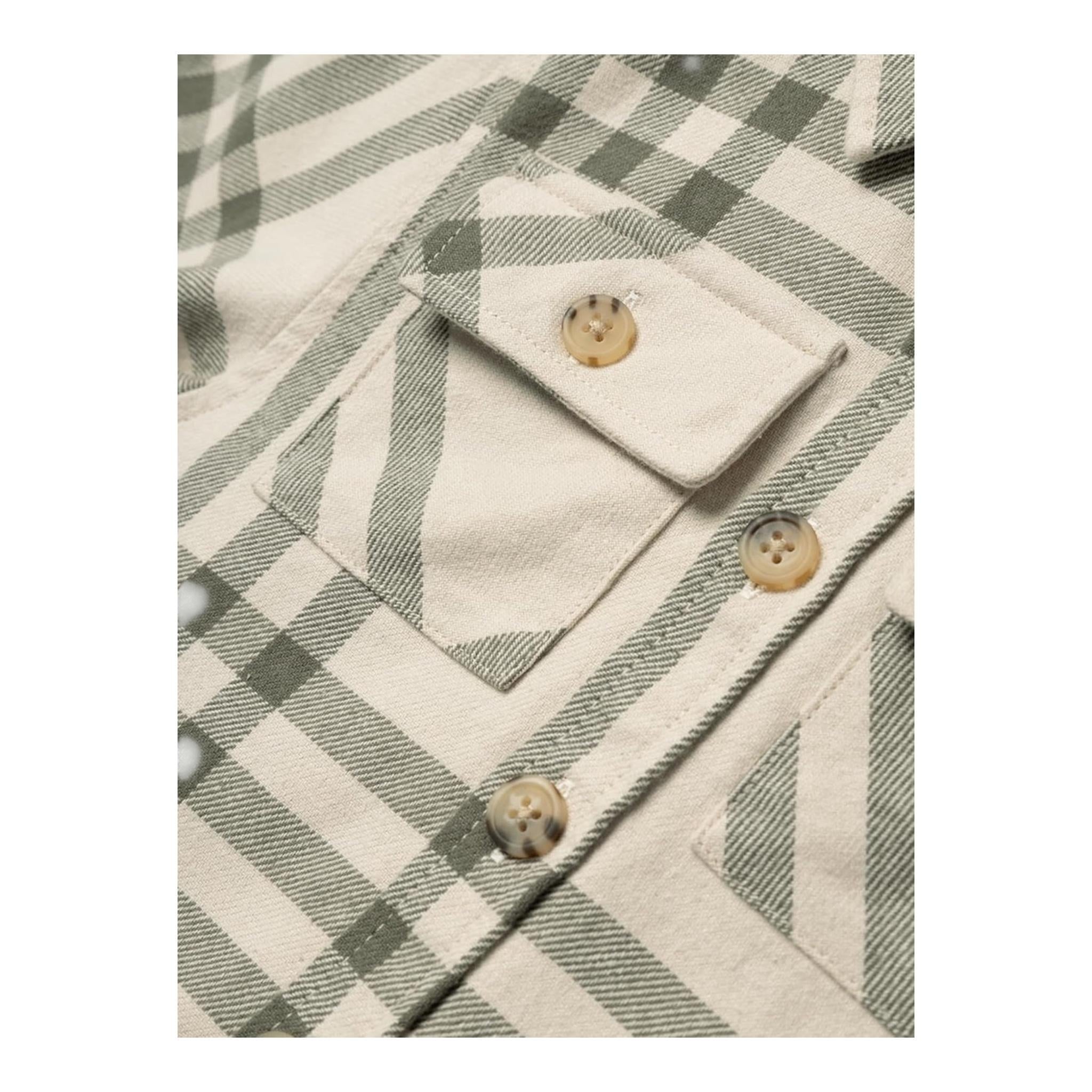 NAME IT camicia manica lunga fantasia quadri con cappuccio Beige per Bambino 13237393X BEIGE NAME IT 