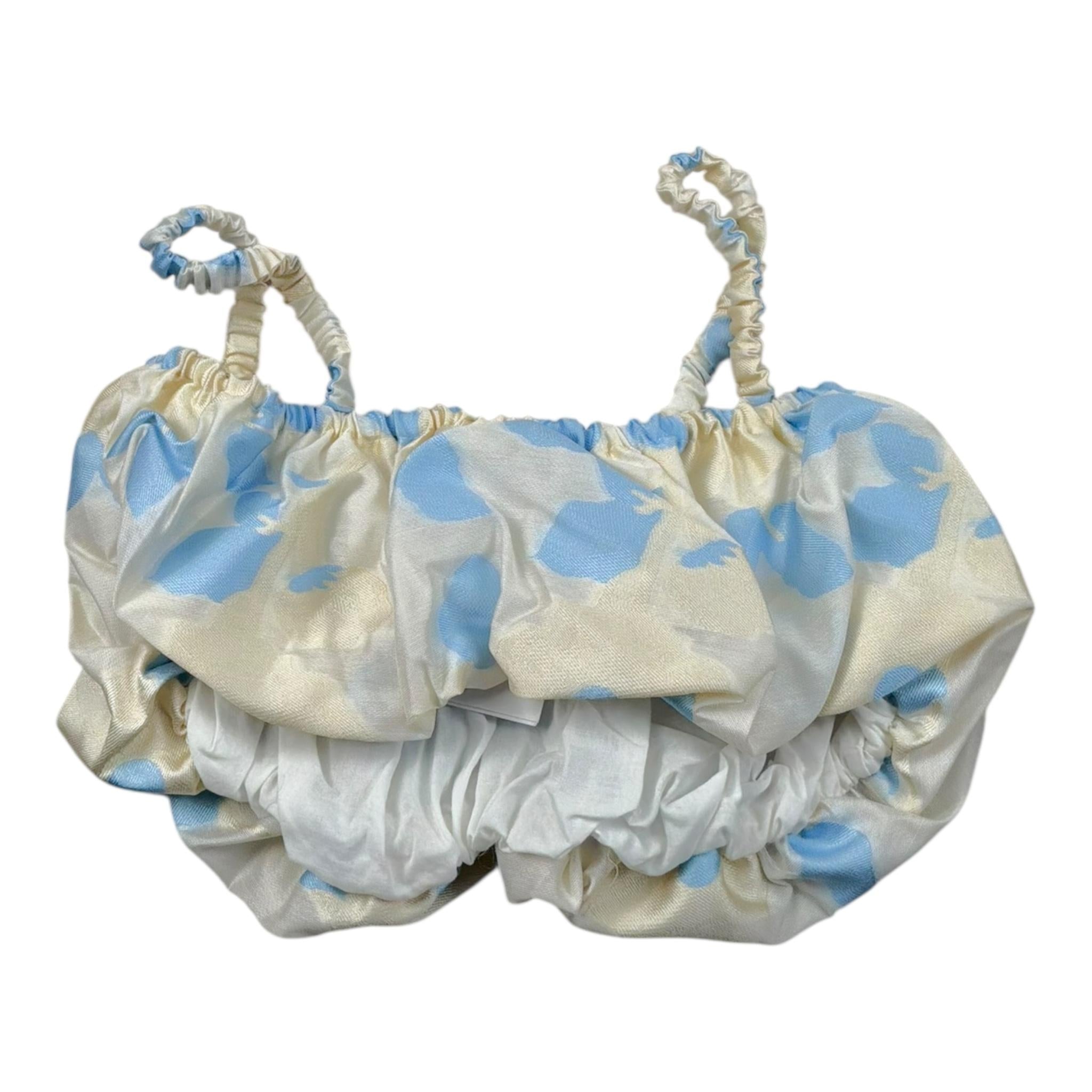 Lu Lu By Miss Grant Top Tinta Unita con Fantasia per Bambina LL3528 BEIGE LU LU BY MISS GRANT 