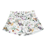 Liu Jo Short tinta unita con Fantasia Fiori Bianco per Neonata KA5060XX BIANCO LIU JO 
