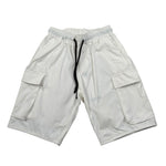 Numbers Bermuda Tinta Unita con Elastico In Vita per Bambino PA122 BIANCO NUMBERS 