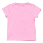 Liu Jo T-Shirt Girocollo Tinta Unita con Brillantini per Bambina KA5081X ROSA LIU JO 
