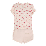 Guess Completo 2 Pezzi T-Shirt-Short Tinta Unita per Neonata A5GG03K6YW4 ROSA GUESS 