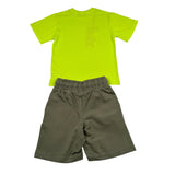 Refrigiwear Completo 2 Pezzi T-Shirt-Bermuda per Neonato R1100W25NX VERDE REFRIGIWEAR 