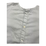 Zero Ampere Camicia Mezza Manica Fanasia A Righe Azzurro Per Neonato
