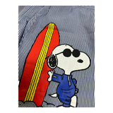 Saint Barth Camicia Mezza Manica Fantasia A Righe per Bambino KALE002 BLU SAINT BARTH 