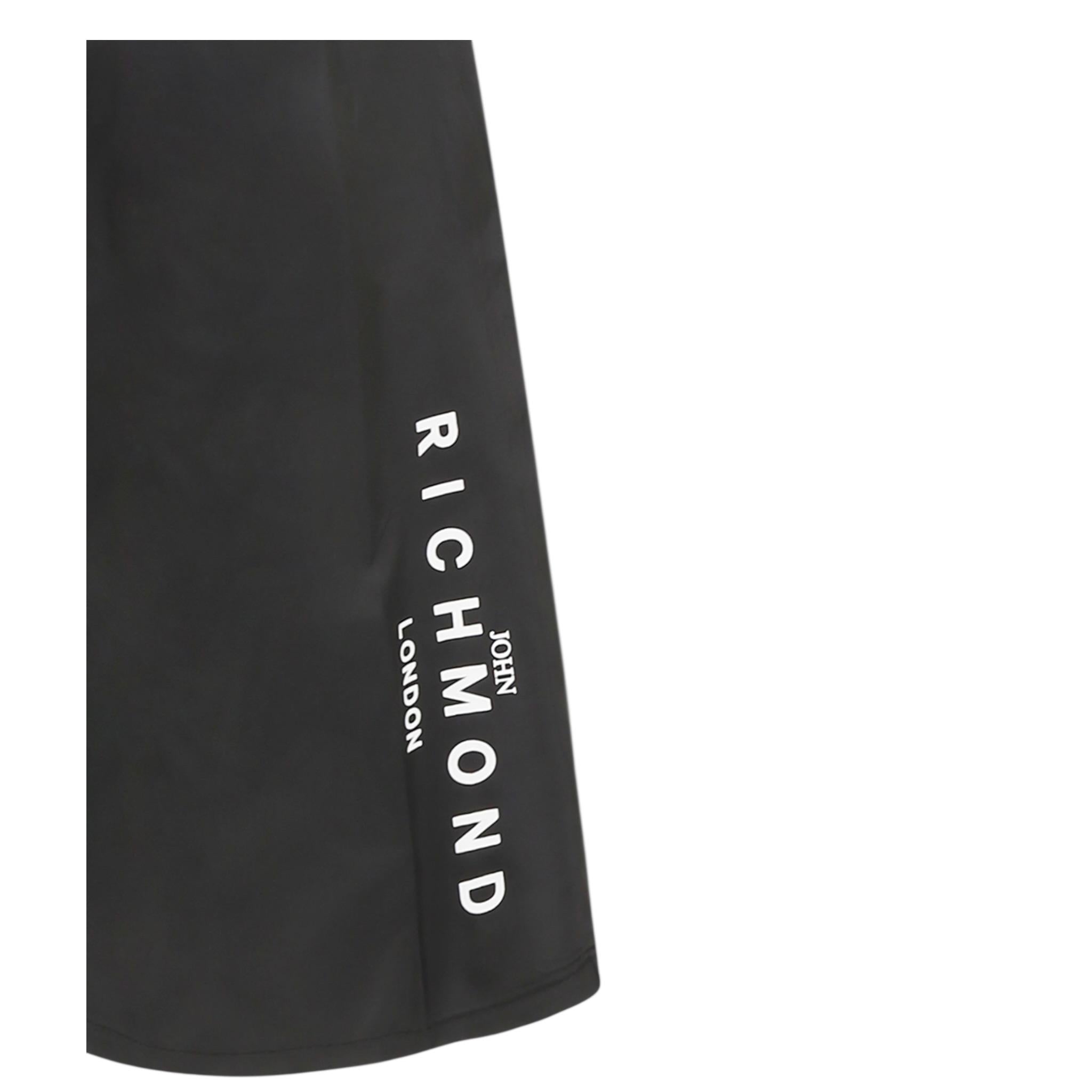 John Richmond Costume Tinta Unita con Logo per Bambino RBP25001CO NERO JOHN RICHMOND 