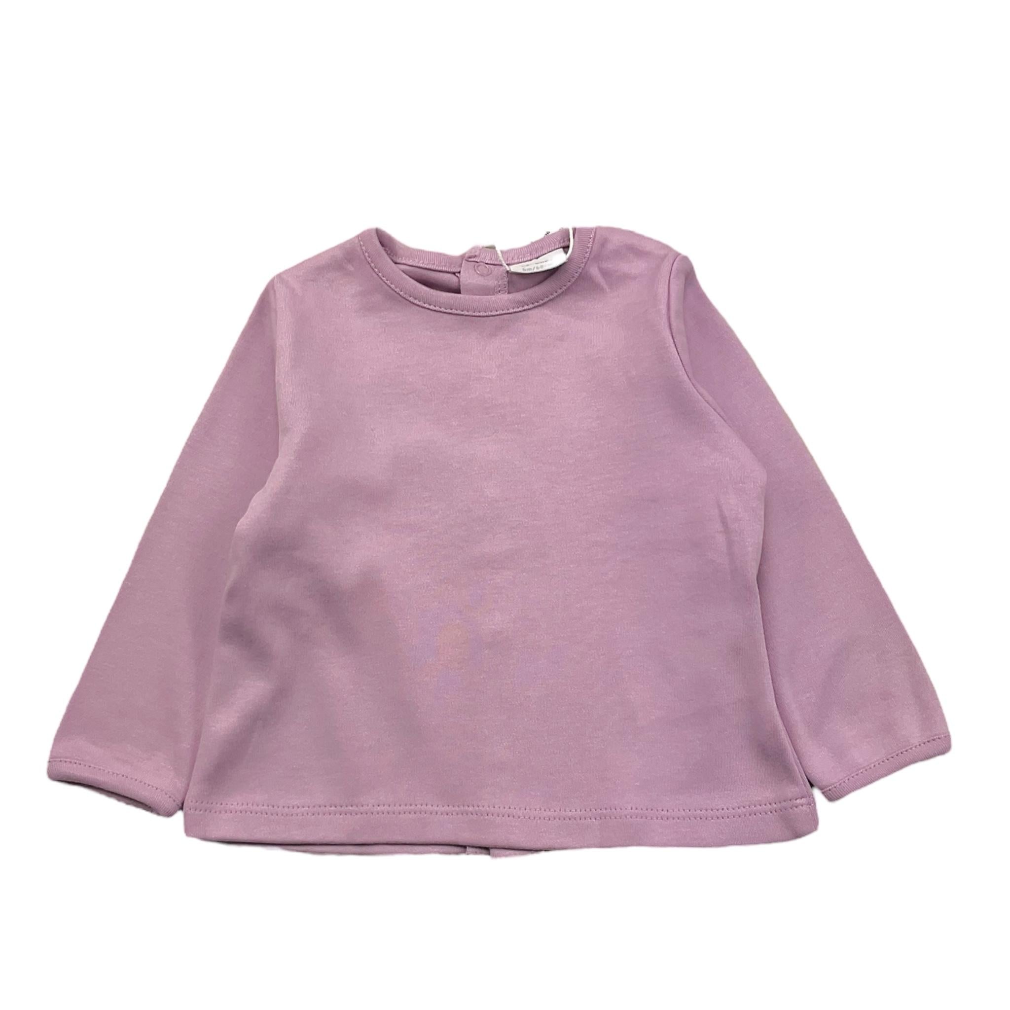 YATSI BABY shirt girocollo tinta unita Lilla per Neonata 2444550 LILLA YATSI BABY 