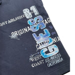 Guess Bermuda In Tuta Tinta Unita con Stampa per Bambino N5GD06KA6R4 BLU GUESS 