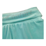 Juicy Couture Short Tinta Unita In Velluto per Bambina JBX6502 AZZURRO JUICY COUTURE 