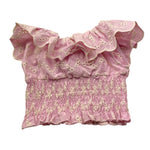 U+È Top Tinta Unita Traforato per Neonata UE1783 ROSA U+è 