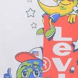 Levi'S T-Shirt Girocollo Tinta Unita con Stampa per Neonato LK6EE806 BIANCO LEVI'S 