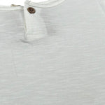 Petit Indi T-Shirt Tinta Unita con Bottone per Bambina SS24BK8308 BIANCO PETIT INDI 