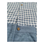 Calamaro Completo 2 Pezzi Camicie-Bermuda Bicolore per Bambino 11128N BLU CALAMARO 