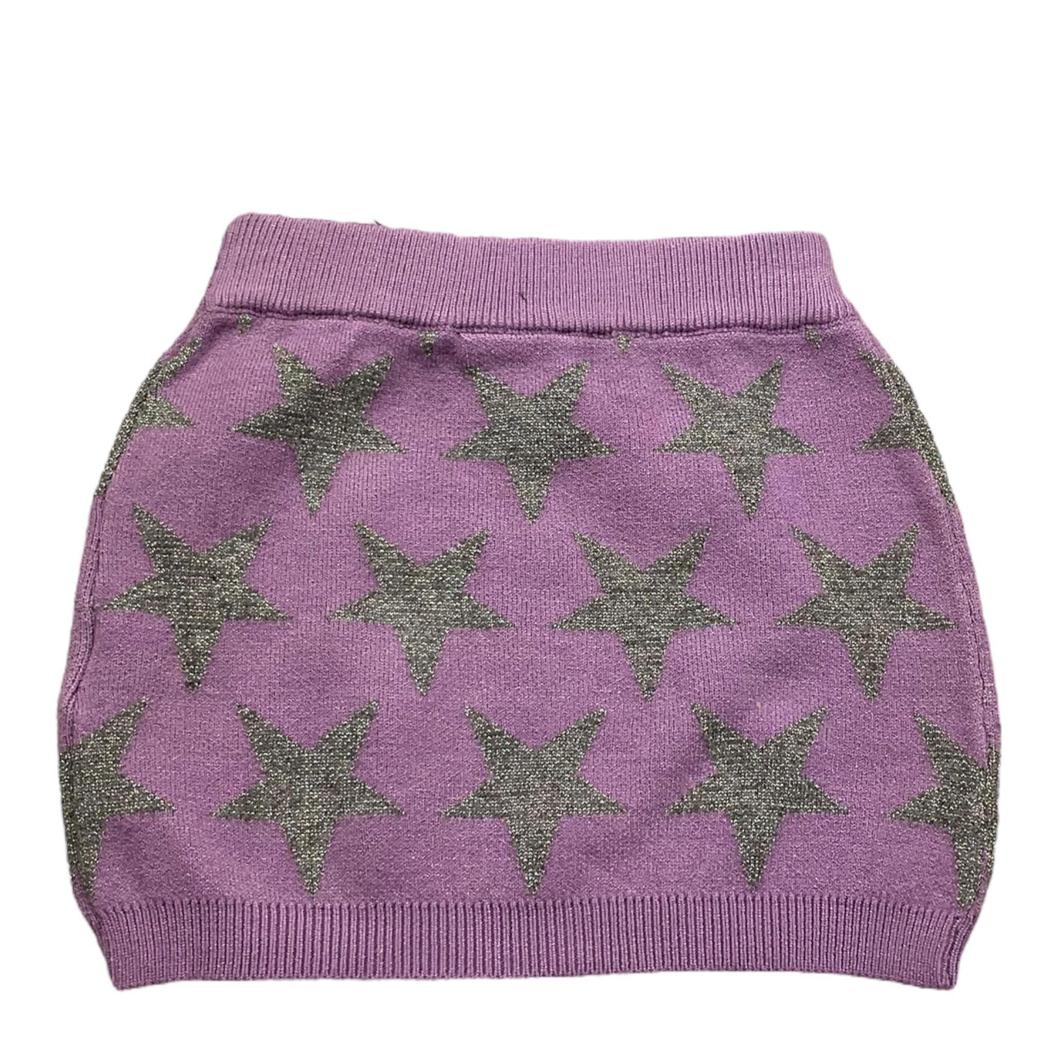 MARC ELLIS gonna in maglia tinta unita con stelle Lilla per Neonata JMNSK15555 LILLA MARC ELLIS 