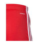 Adidas Bermuda Tinta Unita con Logo per Bambino JN5455 ROSSO Adidas 