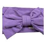 Lu & Lu  Fascia Capelli Tinta Unita con Fiocco per Bambina ART1 VIOLA LU & LU 