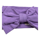 Lu & Lu  Fascia Capelli Tinta Unita con Fiocco per Bambina ART1 VIOLA LU & LU 