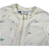 Bamboom+Babies Tutina Mare Tinta Unita con Stampe per Neonato 726 PANNA BAMBOOM+BABIES 