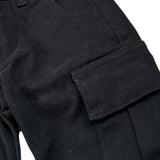 Daniele Alessandrini Pantalone Tinta Unita con Girovita Regolabile per Neonato 1291P00023 NERO DANIELE ALESSANDRINI 