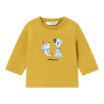 MAYORAL shirt girocollo tinta unita cn maniche in contrasto Senape per Neonato 20299 SENAPE MAYORAL 