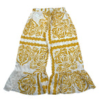 Dixie Pantalone Modello Palazzo tinta unita con Stampe Panna per Bambina RS09274G50 PANNA DIXIE 