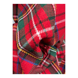 LA STUPENDERIA abito fantasia scozzese mezza manica Rosso per Bambina TCAB24 ROSSO LA STUPENDERIA 