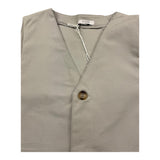 Pype Gilet Tinta Unita per Bambino JILET GRIGIO PYPE 